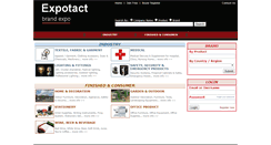 Desktop Screenshot of expotact.com